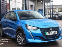 Used Peugeot e-208 Allure Premium 100 kW (136 HP) 2022 Blue Hatchback