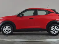 Usado Nissan Juke Visia 114 HP (83 kW) 2022 Vermelho SUV