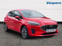 Second-hand Ford Fiesta Titanium 2023 Roșu Hatchback