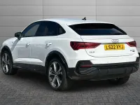 Used Audi Q3 Sportback Black Edition 187 HP (137 kW) 2022 Ibis white SUV