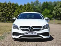 Used Mercedes CLA200 AMG line 156 HP (114 kW) 2018 White Coupe