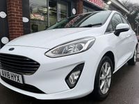 Used Ford Fiesta Zetec 101 HP (74 kW) 2018 White Hatchback