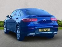 Used Mercedes GLC220 170 HP (125 kW) 2017 Blue Coupe