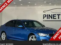 Used BMW 320 M Sport 190 HP (139 kW) 2018 Blue Sedan