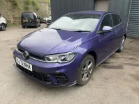 Used VW Polo R-line 2022 Mauve Hatchback