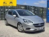 Used Vauxhall Corsa Design Edition 70 HP (51 kW) 2015 Silver Hatchback