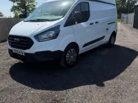 Used Ford Transit Custom 130 HP (95 kW) 2018 White Van