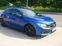 Begagnad Honda Civic Sport 126 HK (92 kW) 2018 Blå Halvkombi