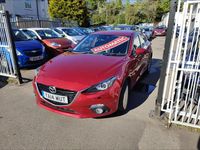 Begagnad Mazda 3 Inclusive 2014 Röd Halvkombi