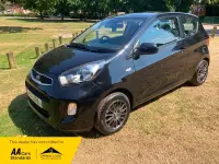 Used Kia Picanto 68 HP (50 kW) 2015 Black Hatchback