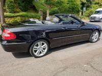 Used Mercedes CLK280 Avantgarde 2007 Black Cabriolet