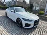Used BMW 420 Coupé M Sport 190 HP (139 kW) 2021 White Coupe