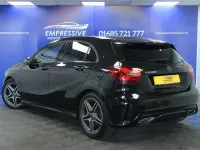 Used Mercedes A200 AMG line 136 HP (100 kW) 2016 Black Hatchback