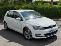 Used VW Golf VII Edition 125 HP (91 kW) 2016 White Hatchback