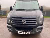 Used VW Crafter 136 HP (100 kW) 2015 Black Van