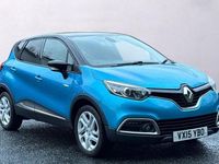 Used Renault Captur Dynamique 90 HP (66 kW) 2015 Blue SUV