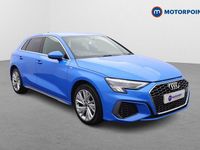 Used Audi A3 e-tron S-Line 2021 Blue Hatchback