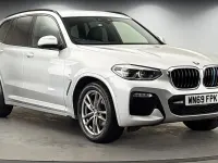 Used BMW X3 M Sport 190 HP (139 kW) 2019 Glaciersilber metallic SUV