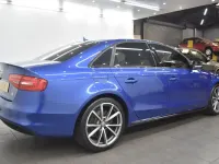 Used Audi A4 Black Edition 177 HP (130 kW) 2015 Blue Sedan