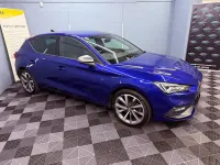 Used Seat Leon FR Sport 204 HP (150 kW) 2021 Blue Hatchback
