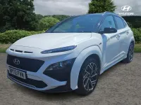 Used Hyundai Kona N Line 117 HP (86 kW) 2022 White SUV