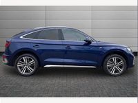 Used Audi Q5 Sportback S-Line 204 HP (150 kW) 2022 Blue SUV