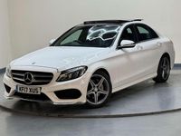 Used Mercedes C220 AMG Line Premium 170 HP (125 kW) 2017 White Sedan