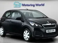 Used Peugeot 108 Active 72 HP (52 kW) 2021 Black Hatchback