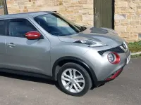 Used Nissan Juke Acenta Premium 110 HP (80 kW) 2015 Silver SUV