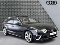 Used Audi A4 S-Line 200 HP (147 kW) 2023 Black Estate