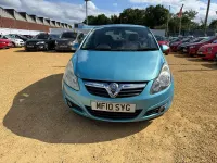 Used Vauxhall Corsa 100 HP (73 kW) 2010 Blue Hatchback