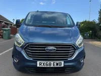 Used Ford Tourneo Custom Titanium 2019 Blue Van