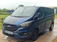 Used Ford Transit Custom Trend 130 HP (95 kW) 2018 Blue Van