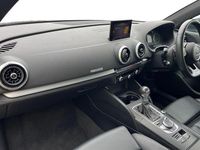 Used Audi A3 S-Line 150 HP (110 kW) 2019 Cosmos blue Sedan