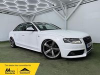 Used Audi A4 Black Edition 143 HP (105 kW) 2011 White Sedan