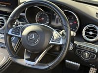 Usado Mercedes C250 AMG line 204 HP (150 kW) 2017 Cinzento Cabrios