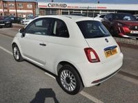 Used Fiat 500 Lounge 2018 White Hatchback