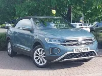 Used VW T-Roc Style 110 HP (80 kW) 2022 Blue SUV