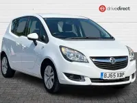 Used Vauxhall Meriva 100 HP (73 kW) 2015 White MPV