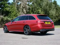 Used Mercedes E63S AMG Premium 612 HP (450 kW) 2017 Red Estate