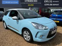 Used Citroën DS3 120 HP (88 kW) 2012 Blue Hatchback