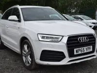 Used Audi Q3 S-Line 150 HP (110 kW) 2016 White SUV