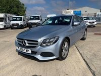 Begagnad Mercedes C220 Executive 170 HK (125 kW) 2018 Silver Sedan