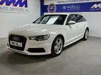 Used Audi A6 S-Line 2014 White Estate