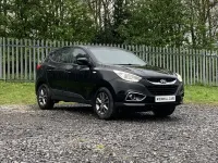 Begagnad Hyundai ix35 2014 Svart SUV