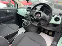 Used Fiat 500 Lounge 69 HP (50 kW) 2014 Green Hatchback