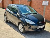 Used Ford Ka Zetec 69 HP (50 kW) 2013 Black Hatchback