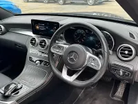 Used Mercedes C300 AMG line 258 HP (189 kW) 2020 Blue Sedan