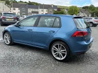 Used VW Golf VII Edition 110 HP (80 kW) 2016 Blue Hatchback