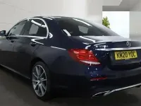 Used Mercedes E350 AMG line 2020 Blue Sedan